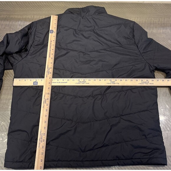 The North Face Coat Men XXL 2XL Black Puffer Jacket Full Zip Lightweight Winter - Picture 10 of 12